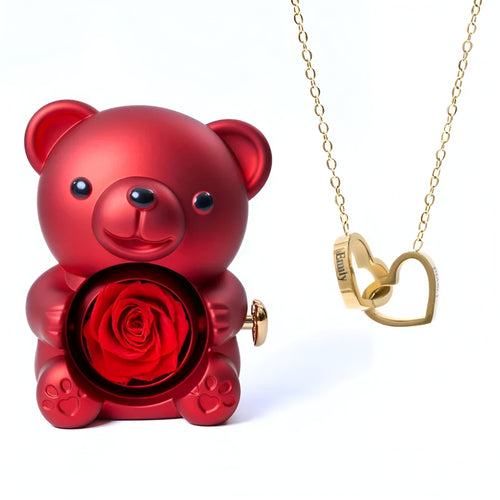 Oso Eterno & Collar Personalizado